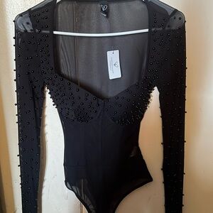 Black bodysuit size S